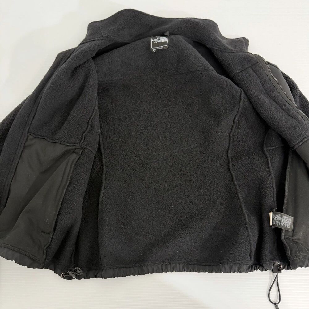 The North Face Women’s Polartec Denali Full Zip Fleece Jacket Black Size Medium - Picture 5 of 13